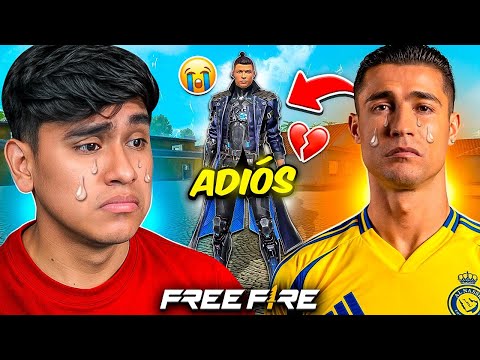 Adiós a Cr7😭 en Free Fire!! Que hiciste Garena??