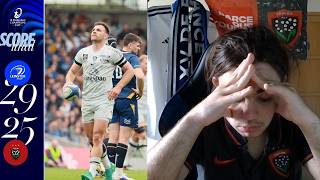 C'est tellement frustrant ( Leinster 29 - 25 RCT )