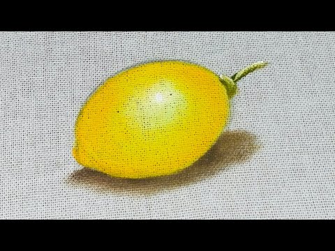 Aprenda a pintar limão 🍋