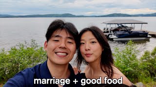 What I Eat In A Week but also it feels like everyone is getting married these days