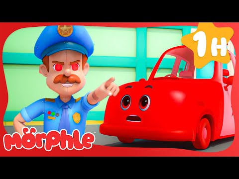 Epic Chase: Catching RoboFreeze โก๐ค | Morphle | Cars, Trucks & Vehicles Cartoon | Moonbug Kids