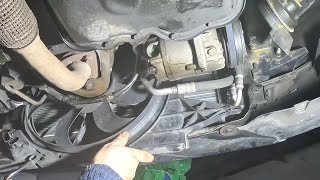 CAMBIAR RADIADOR sin sacar el frente  DE VW SURAN TREND FOX