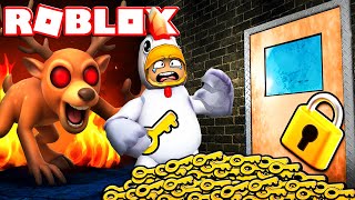SCAPPA DALLE STANZE CATTIVE DI ROBLOX!!