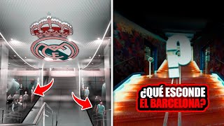 ¡Así son los túneles de los estadios más tops del mundo!🤔🏟️ ¡El Madrid lo cambió para intimidar!😈
