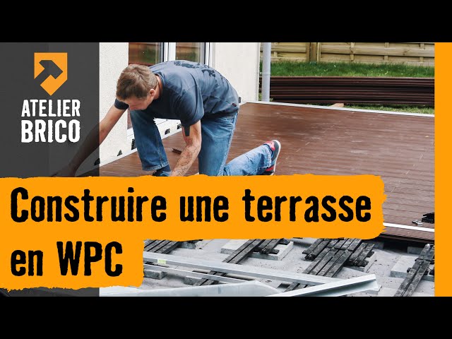 Construire une terrasse en WPC