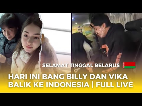 Full Live Bang Billy dan Vika di Bandara Pulang ke Indonesia