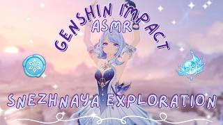 beep beep ASMR is BACK ⋆𐙚🦌* let's explore snezhnaya ⋆❆⛸️ genshin impact