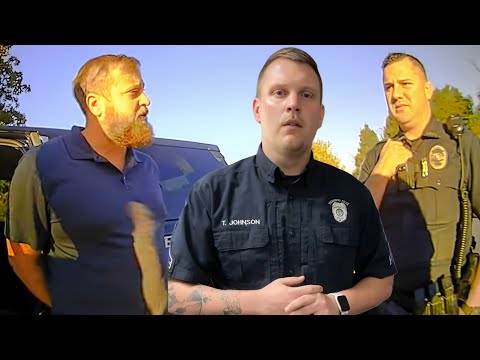 COPS TRY TO STOP CHIEF FROM MAKING BAD ARREST!