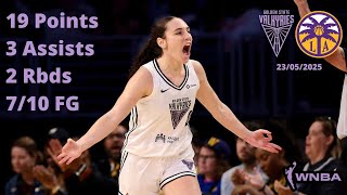 Carla Leite 19 Points vs Los Angeles Sparks - WNBA 2025