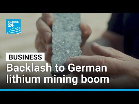 YouTube video thumbnail: Germany's Lithium Boom Sparks Backlash From Locals in Mining Areas