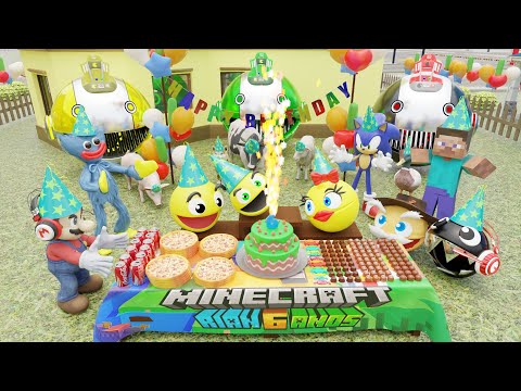 PACMAN JR'S EPIC BIRTHDAY PARTY!!!