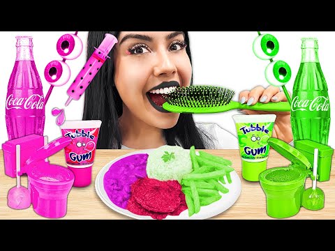 TUDO ROSA e VERDE POR 24 HORAS!