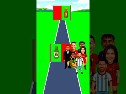 ফুটবল KING ড্রিঙ্কসটা কে পাবে?🤔🏺🤯 #football #ronaldo #shorts #messi