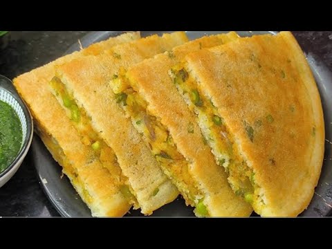 जब रोटी सब्जी बनाने का मन न करे तो 5 मिनट में दो चीज़ों से ये बनालो |healthy Breakfast recipe|recipe