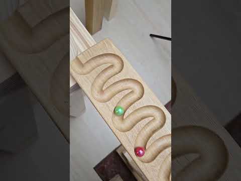 Demain travail ou docteur ? allez les billes ! #asmr #marblesrace #decision #choix
