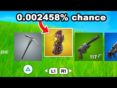 I Found the *RAREST* MYTHIC in Fortnite BLITZ!