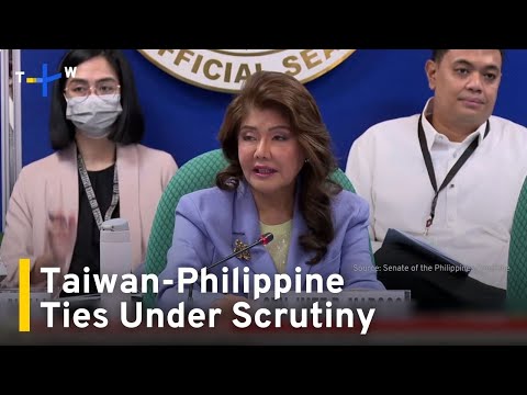 YouTube video thumbnail: Taipei Delegation to Philippines Prompts Senate Scrutiny in Manila