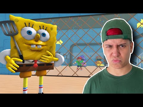 ESCAPE DA PRISÃO SEGURA DO BOB ESPONJA NO ROBLOX!! (PRISÃO EMBAIXO DA ÁGUA)