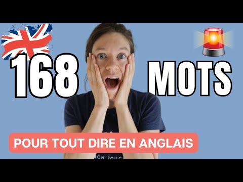 Les 168 mots INDISPENSABLES à connaitre en anglais ! - anglais de base