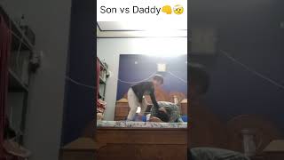 Son vs Daddy fight 👊🤕🤕🤕#viral #vlog