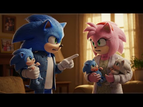 Sonic & Amy: BIG FIGHT Leads to TRAGIC Accident! 💔🚗 #sonic