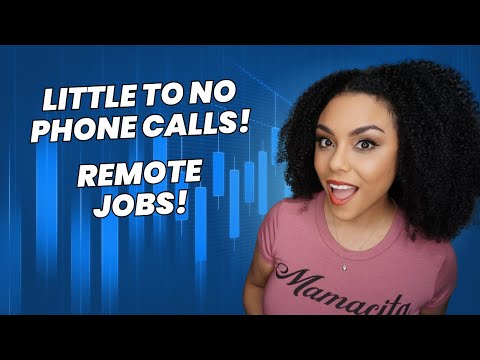 New Work From Home Jobs That Require Little To No Phone Calls