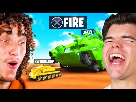 Build The *STRONGEST TANK* In Trailmakers! (vs. Kwebbelkop)