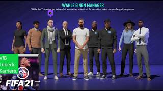 RETRO FIFA 21 - #Lübeck Karriere #01. Patrick Labbadia startet in Lübeck.