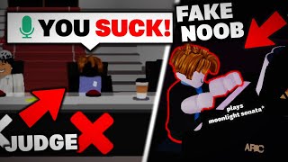 I Pretended to be a Noob in a Roblox Talent Show