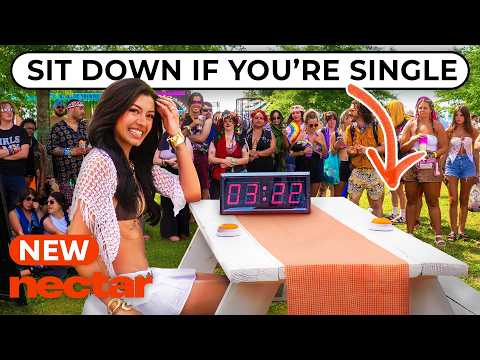 speed dating 80,000 strangers at a music festival