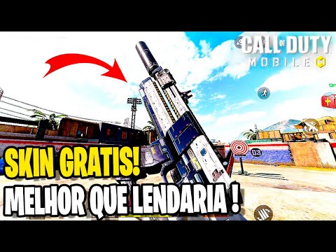 SKIN GRATIS MELHOR QUE LENDARIA NO CALL OF DUTY MOBILE