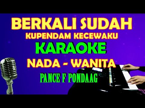 Kerinduan Meriam Bellina – Karaoke Nada Wanita, HD | Tembang Lawas