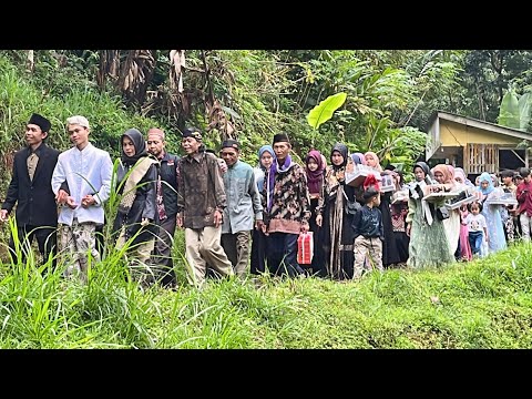 Indahnya Tradisi Jajap Pengantin Di Kampung, Rasa Kebersamaan dan Gotong Royognya Masih Kental