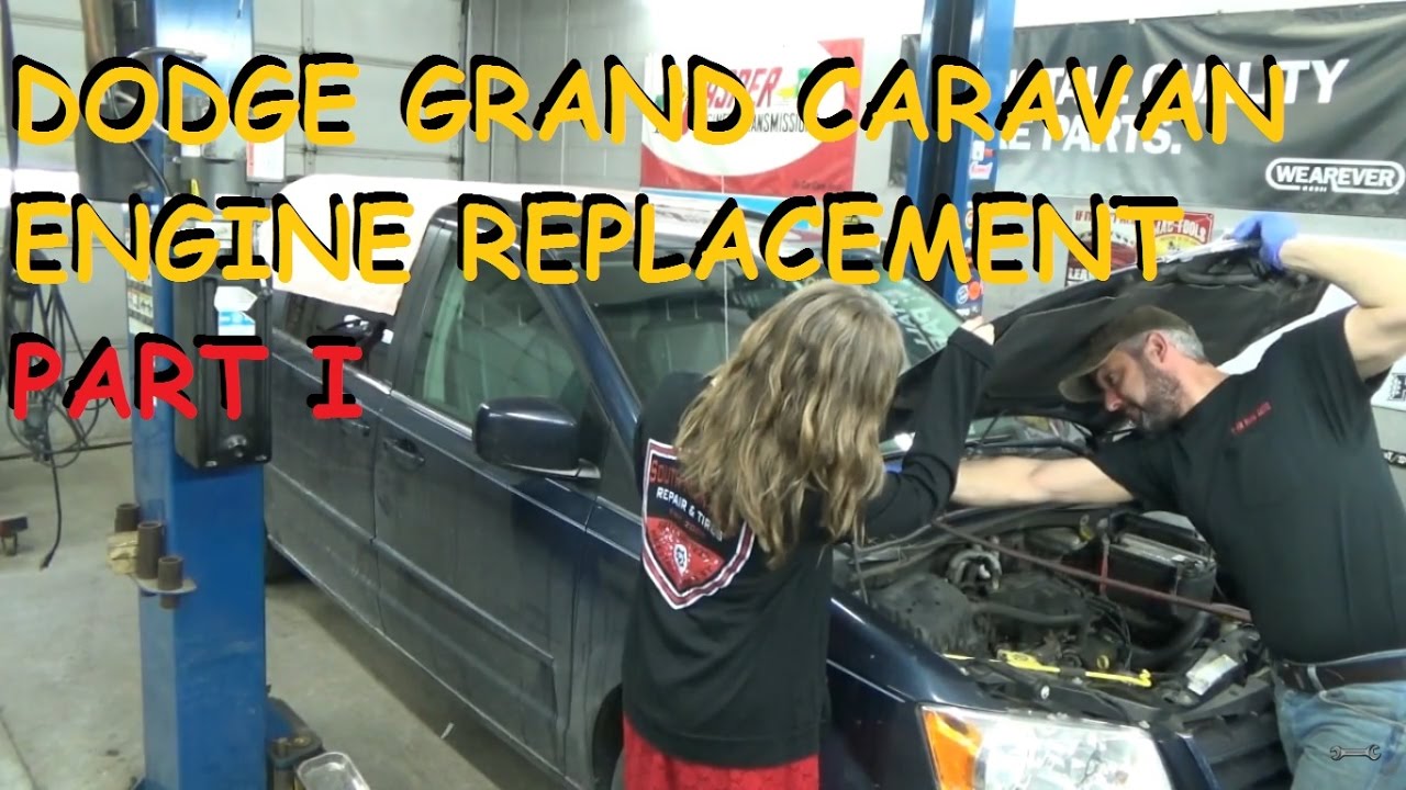 Dodge Grand Caravan 3. 8 - Engine Replacement - Part 1