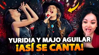 🔥ME ENCANTÓ!! Yuridia Majo Aguilar cantan "Brujería" Plaza de Toros Reacción y Análisis Vocal Coach