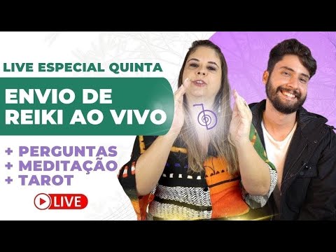 🚨 ENVIO DE REIKI AO VIVO! 20/03 🔥 Meditação Profunda + Leituras de Tarot Surpreendentes!