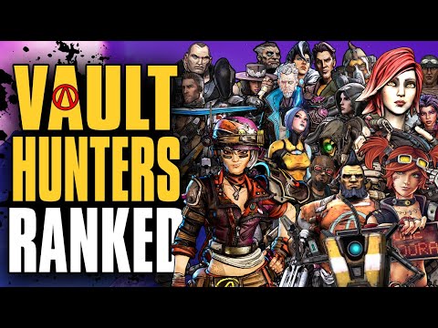 Ranking EVERY Playable Vault Hunter in Borderlands History