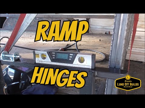 E6 Trailer Restoration: Rebuilding a $750 Tandem Trailer with Custom Welded Ramp Hinges!