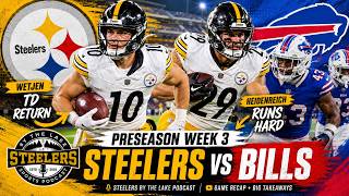 Steelers vs Bills Preseason Week 3 Recap Show