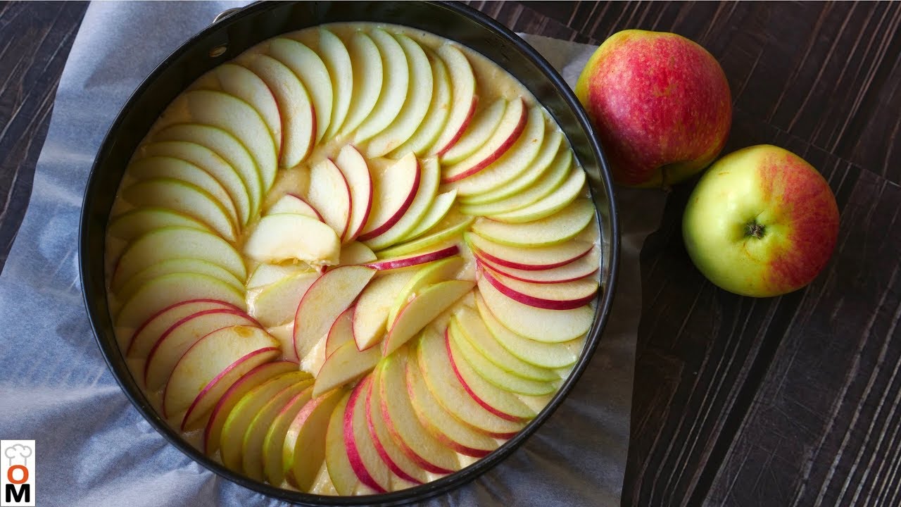 Творожная шарлотка очень нежное вкусное тесто apple pie