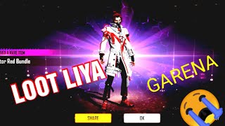 FREE FIRE NEW DIAMOND ROYAL//DOCTOR RED BUNDLE