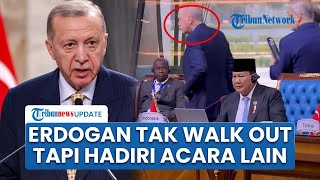 Klarifikasi Narasi Erdogan Keluar saat Prabowo Pidato di KTT D-8, Bukan Walkout tapi Ada Agenda Lain