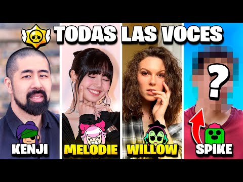 TODOS los Actores de Voz de Brawl Stars! 😨🔥