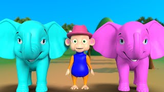 Bandar Mama Pahan Pajama | Bandar Mama Hindi Poem | Bandar Mama Rhyme for Nursery