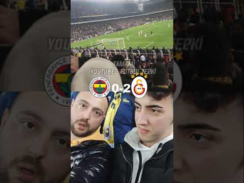 KEREM'İN FENERBAHÇEYE GOLÜ/50 BİN FB'Lİ İÇİNDE 2 GS'Lİ TEPKİMİZ #shorts @FUTBOLTEPKI