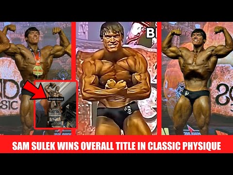 Sam Sulek Wins Overall Title in Classic Physique and Qualifies for the Arnold!