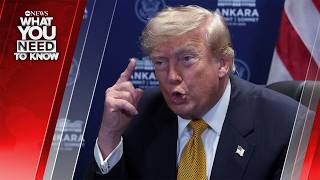 YouTube video thumbnail: US and Iran Exchange Strikes, Overshadowing Trump's NATO Trip