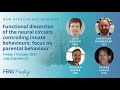 FENS Friday webinar “Functional dissection of the neural circuits controlling innate behaviours: focus on parental behaviour”