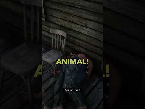 What if you instantly kill one of the pig farmers in Red Dead Redemption 2