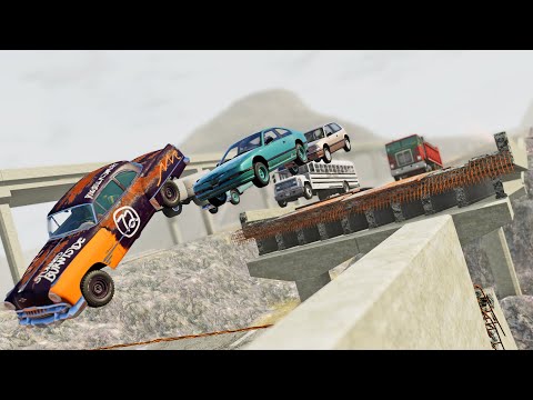 BeamNG Drive - Racing & Crashing Testing Random Cars (Working On Map)